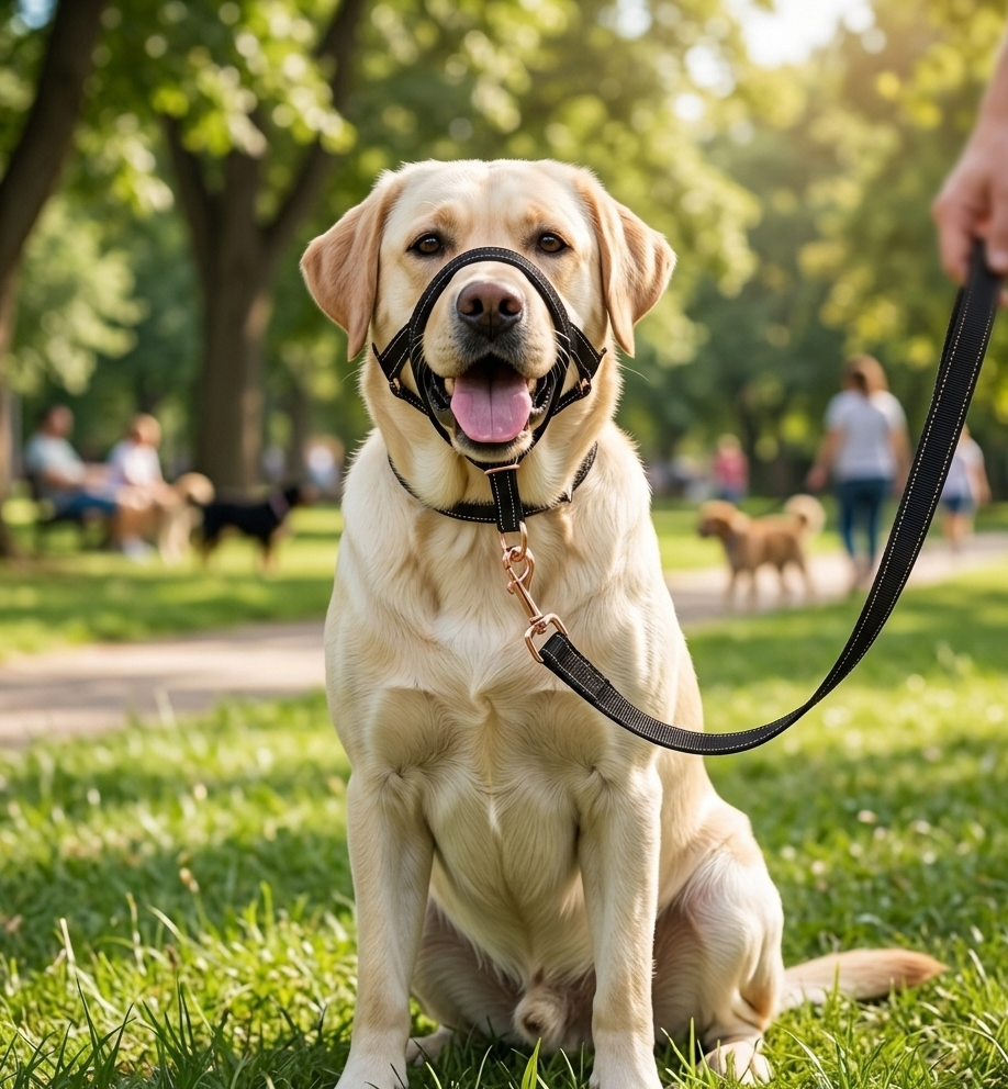 Li + La No-Pull Dog Head Collar